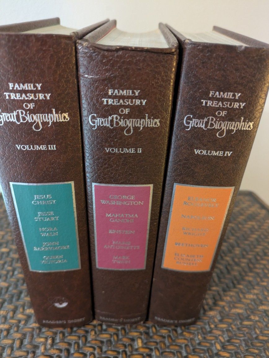 Family Treasury Of Great Biographies Vol. II - IV
