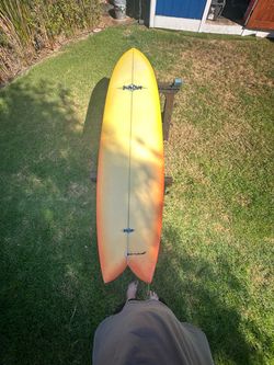 8’2”Whale Fish 5 fin Surfboard