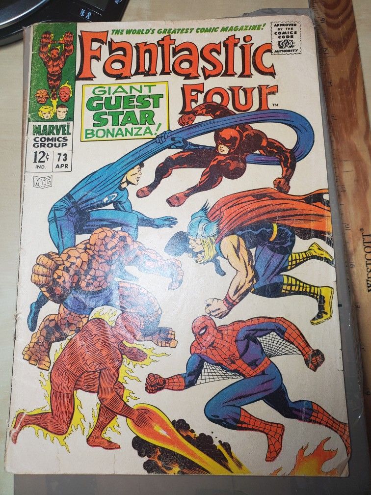 Fantastic Four #73 Comic Book