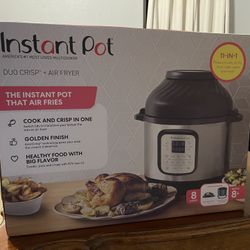 Instant Pot/ Air Fryer 8qt 11in 1