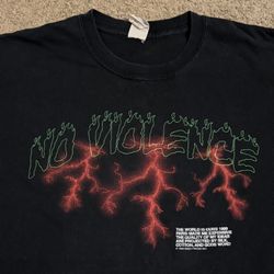 Y2k Sergio Calabasas Flam And Lightning Shirt