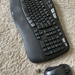 Logitech Wireless Mouse and Keyboard 