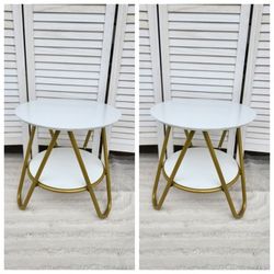 2 End Table/side Table 