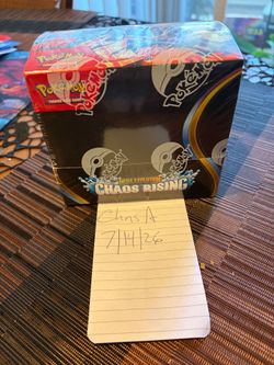 Pokemon Chaos Rising Booster Box ME04