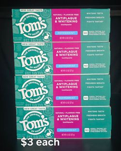 Toms toothpaste