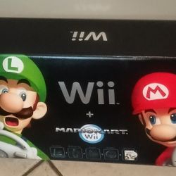 Wii+Mario Kart Bundle Barely Used 