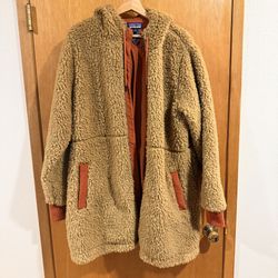 Patagonia Women’s Dusty Mesa Parka XL Nest Brown