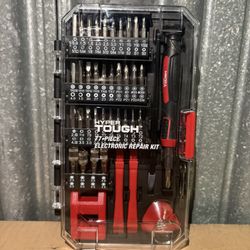 Hyper Tough 77-Piece Electronic Repair Tool Kit – New (Multiple Available)