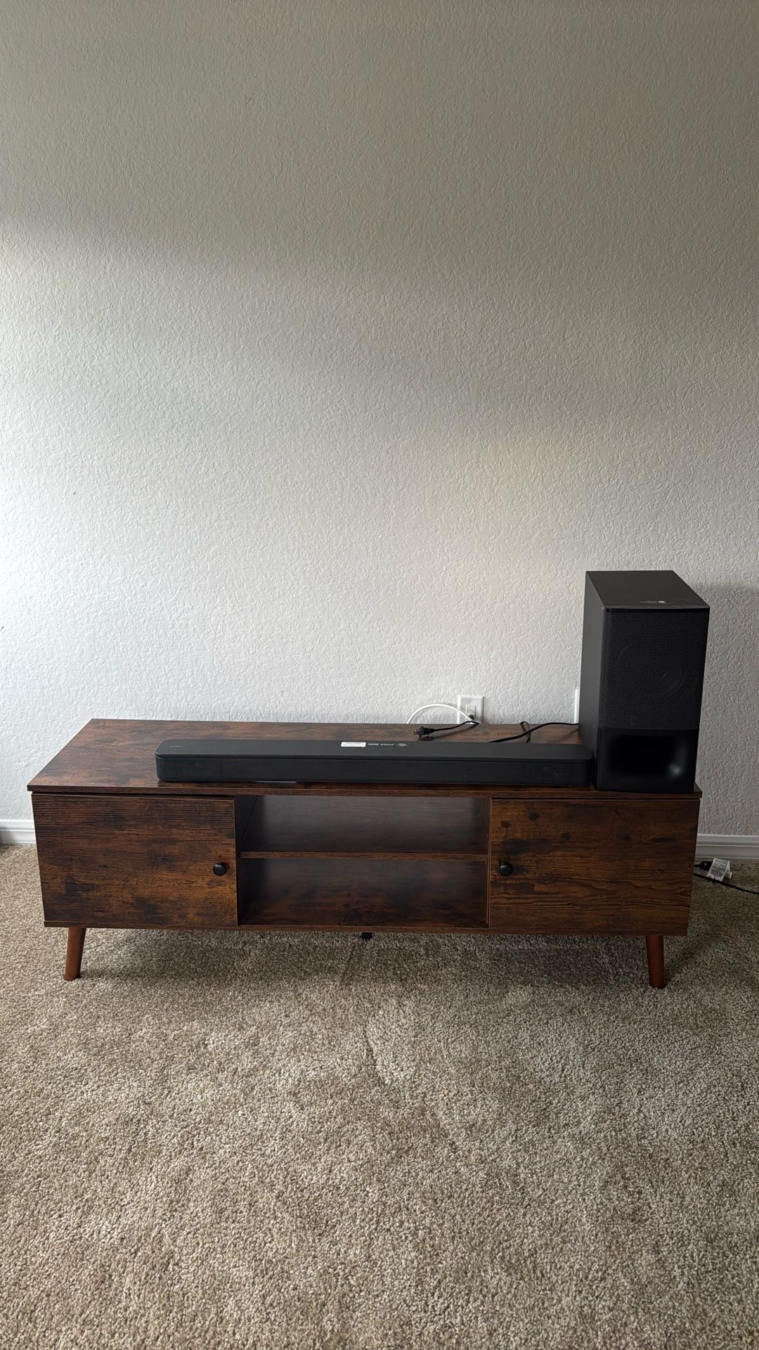 Sony soundbar + TV STAND 