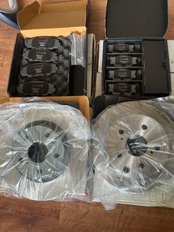 Breca y Rotores set completo 2016 Toyota RAV4 XLE