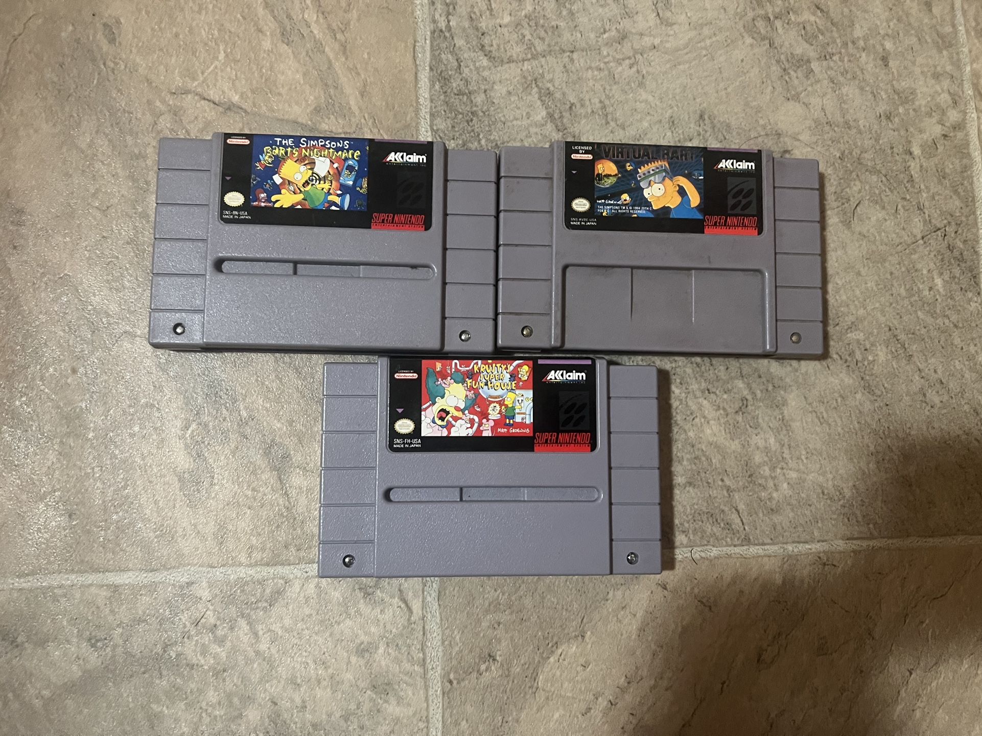 Nintendo SNES Games