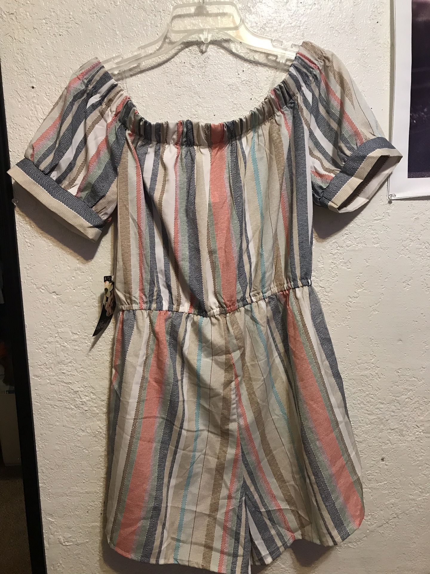 STRIPPED ROMPER | BRAND NEW !