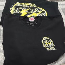 Anti social crew neck