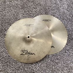 Zildjian 14” A Mastersound Hi Hat Cymbals