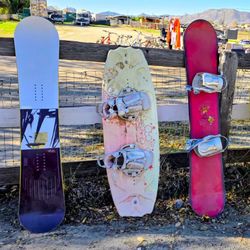 Surfboards and snowboards