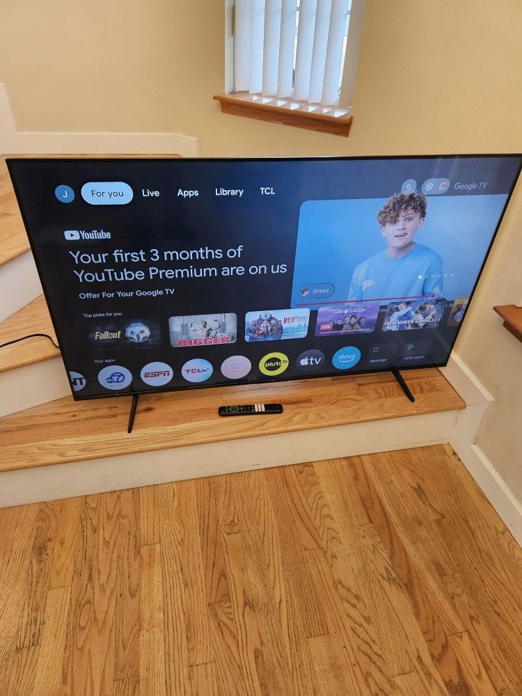 New Cond  55 Inches TCL TV WORKS EXCELLENT , 