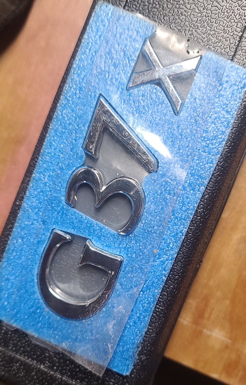 G37x Trunk Lid Badge/ Emblem