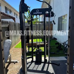 NEW INSPIRE FTX FUNCTIONAL TRAINER WITH ATTACHMENTS