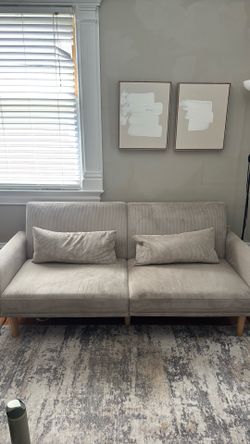 Target Corduroy Couch - Great Condition