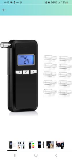Alcohol Breath Tester 