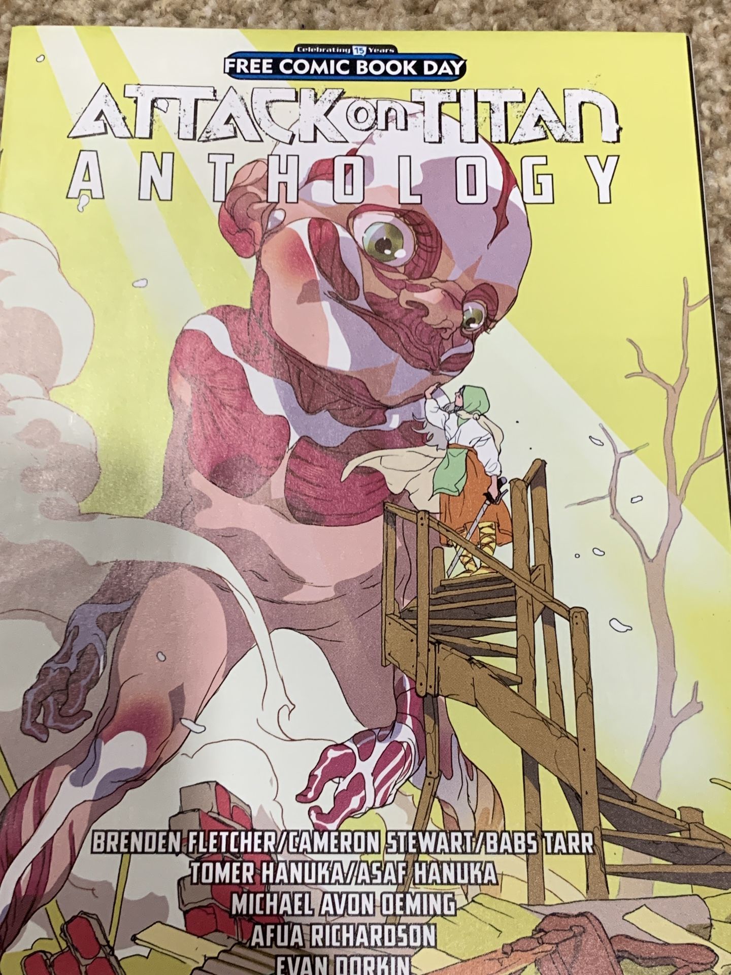 Attack on Titan Anthology (Kodansha Comics, 2016)