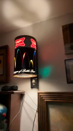 Miller hogh life beer sign