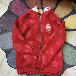 Red MaurDepartment Zip-up 