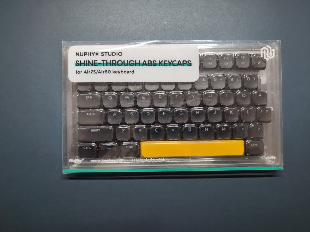 Low Profile Shine Thru Keycaps For NuPhy Air75 V2