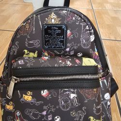 Loungefly Disney Back Pack Nightmare Before Christmas