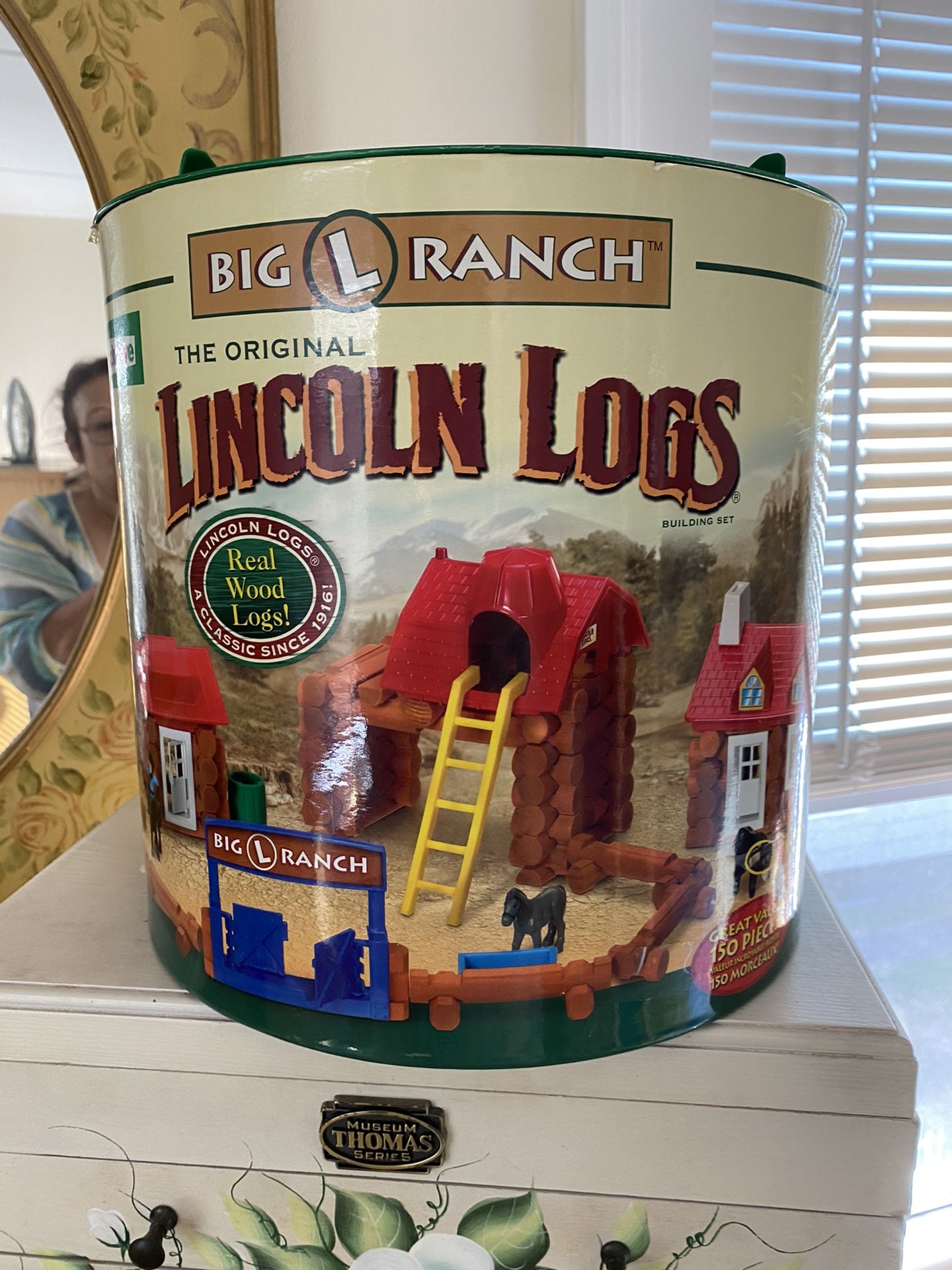 Lincoln logs Big L Ranch 150 piece set