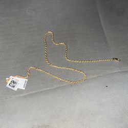 silver chain gold plated 