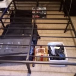 Black Queen Bed Frame 