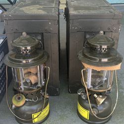 1980’s USMC Vintage Gasoline Lanterns ,2 per case unused