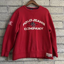 Vintage Polo Jeans Co. Ralph Lauren Adult Medium Shirt Sweater RN#67437