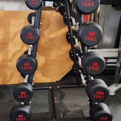 NEW Curl Barbell Set with Rack