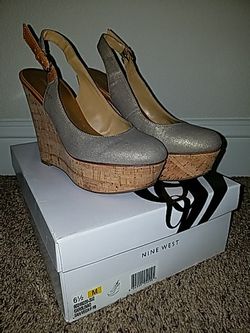 NINE WEST wedge size 6 1/2