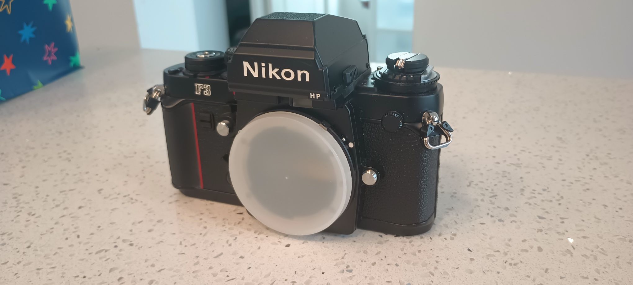 Nikon F3 HP Black 35mm SLR Film Camera - Made In Japan
