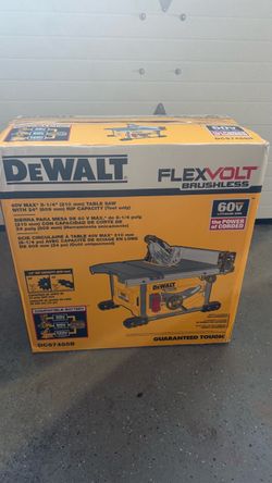 Dewalt 60V Cordless Table Saw - DCS7485B