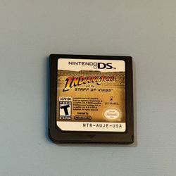 Indiana Jones And The Staff Of Kings - Nintendo DS - Cartridge Only - 