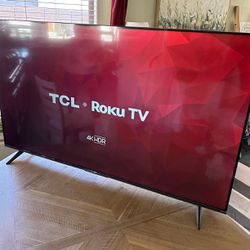 55” TCL Roku Smart TV $240