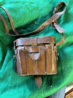 Antique Binoculars Leather