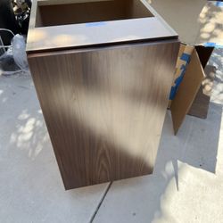 Dark Walnut Cabinet / Drawer