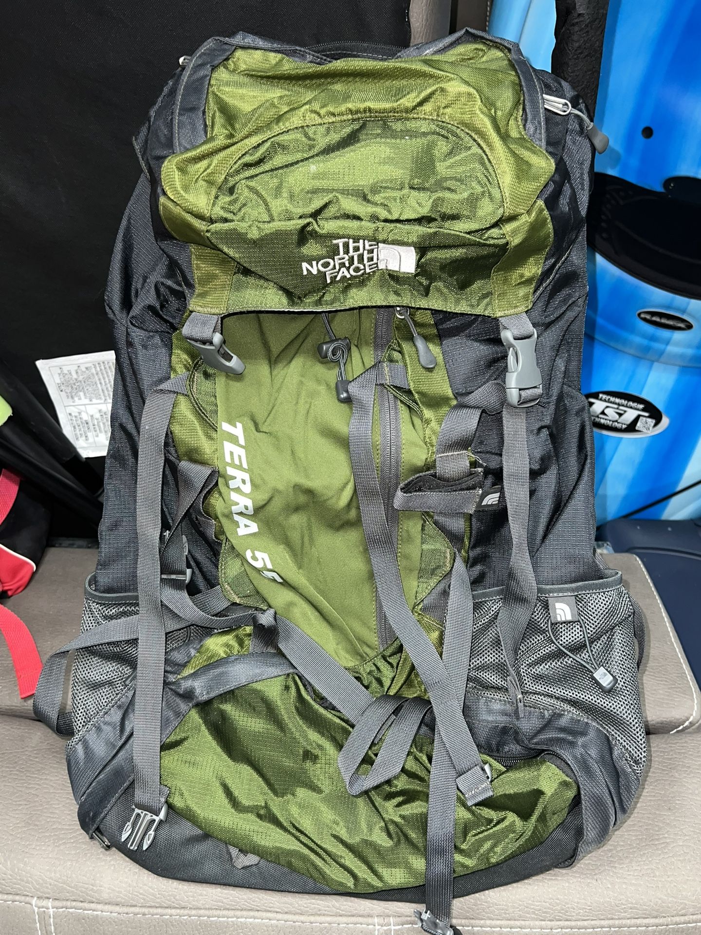 North Face 55L Backpacking Backpack 