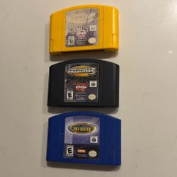 Tony Hawk Pro Skater 1 2 3 N64 Nintendo 