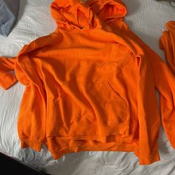 Orange Sweater