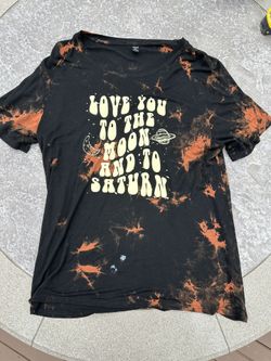 Oversized bleached shirt