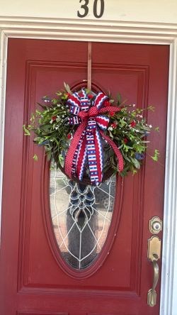 Patriotic wreath
