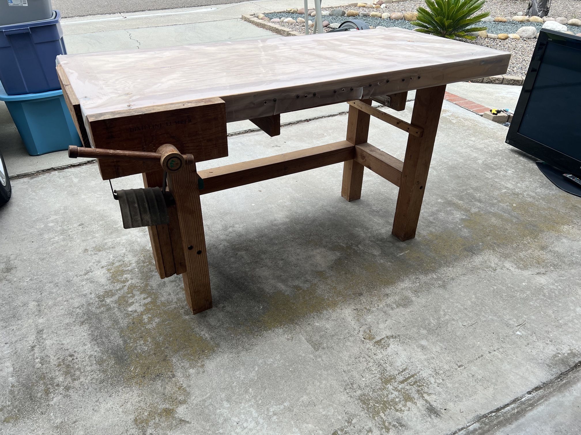 Wood Workbench