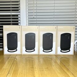Sonos Move2 Black (Black) (4-Pack) Brand New Sealed Includes Warranty 