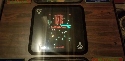 Atari centipead 2 player coin